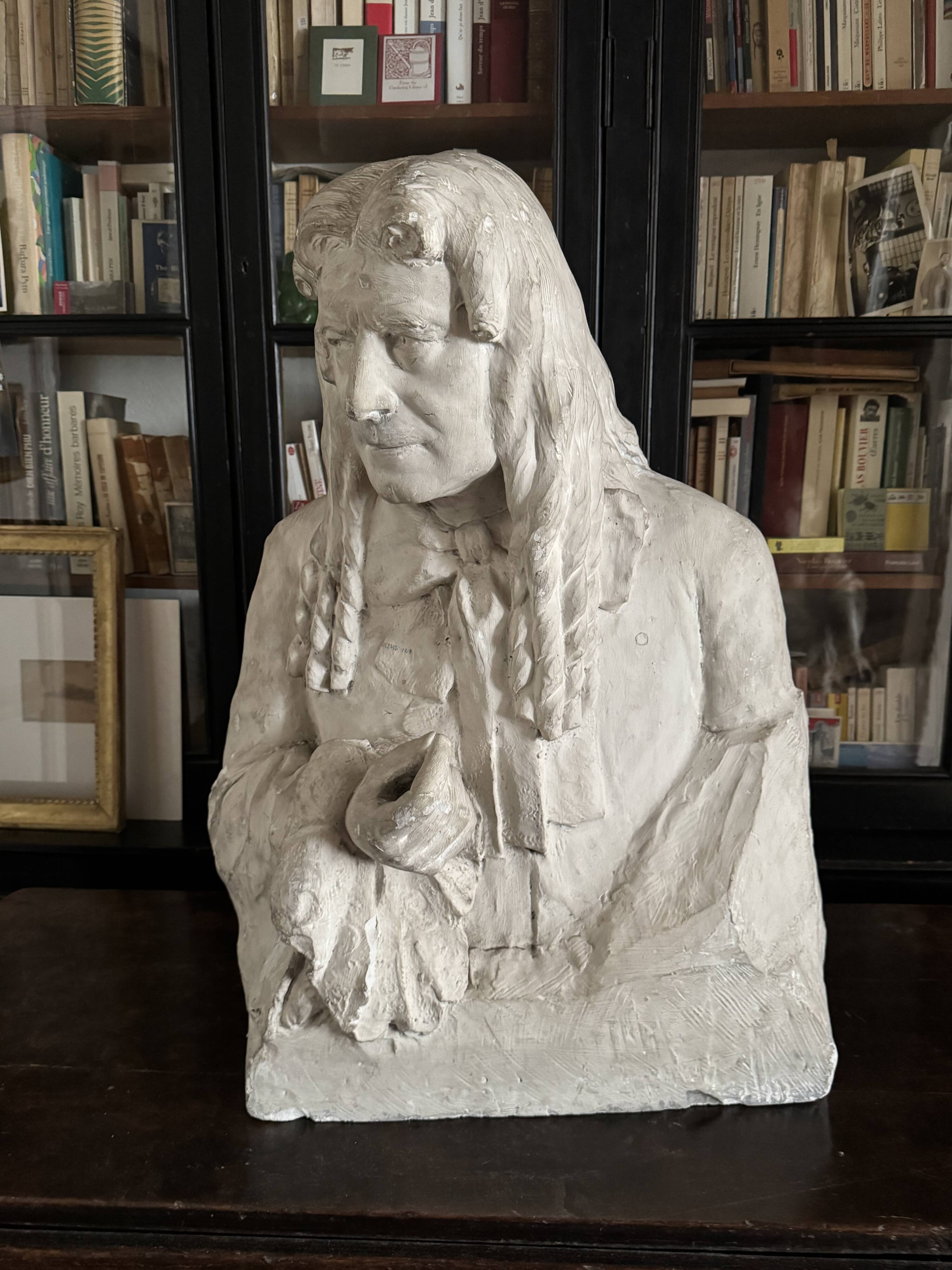 Bust of Boileau by François Cogné