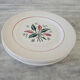5 old flat plates – Faïencerie L'Amandinoise 6541