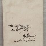 Santon sur plaque céramique vallauris par claude hill