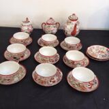 Service à thé en porcelaine japonaise