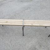 Vintage schoolboy bench