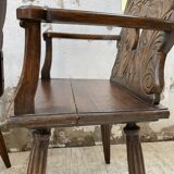 Pair of Savoyard armchairs
