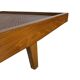 Mid-century daybed with removable backrest in oak 50's design
