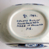 Ceramic bottle delft blauw