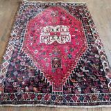 Handmade Persian Shiraz rug 168x111cm