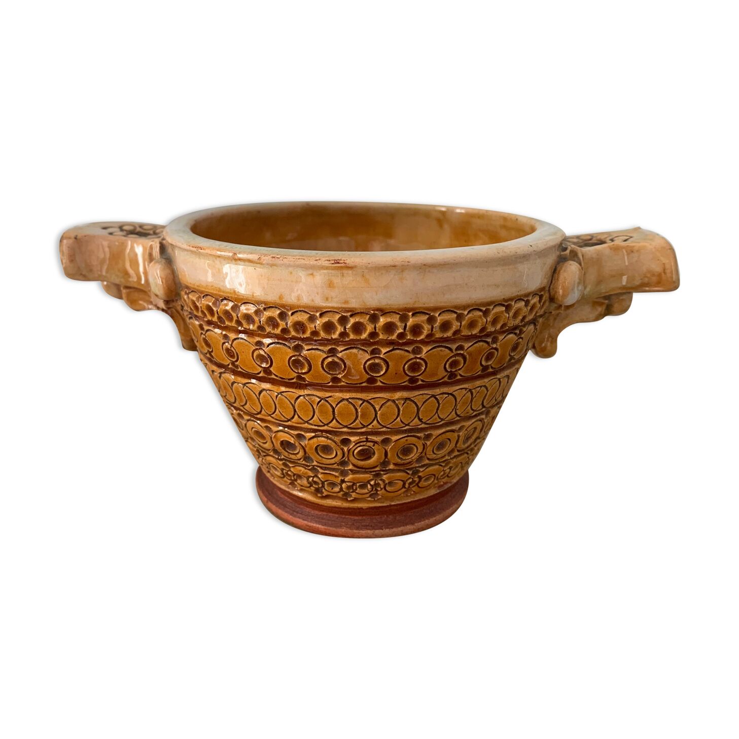 Ceramic handle cup