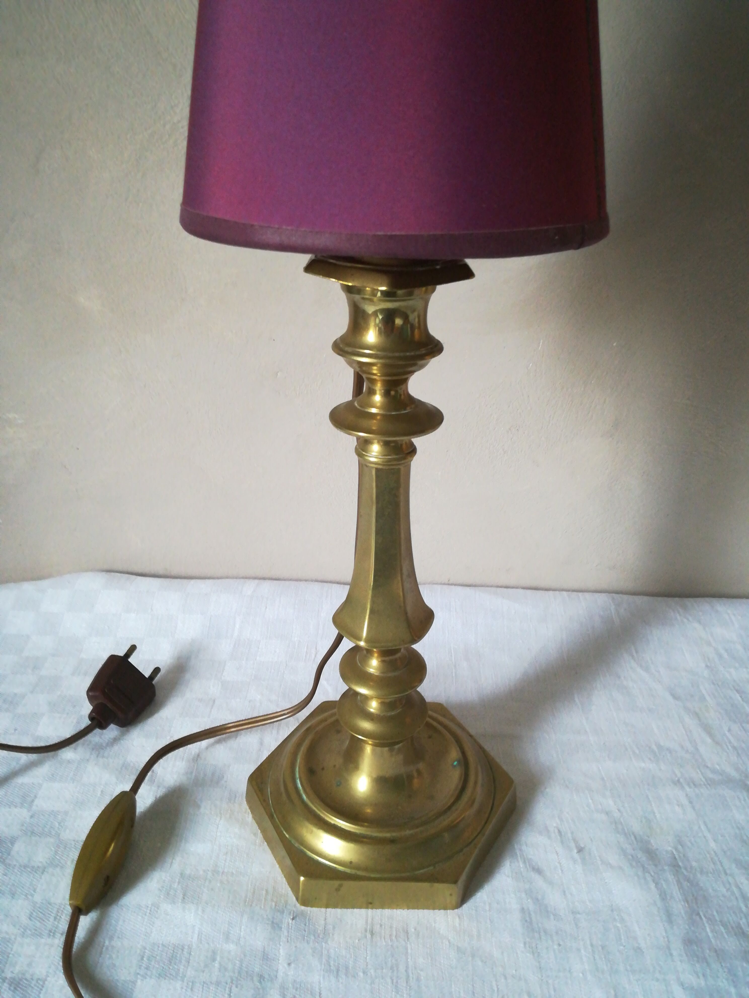 Brass lamp