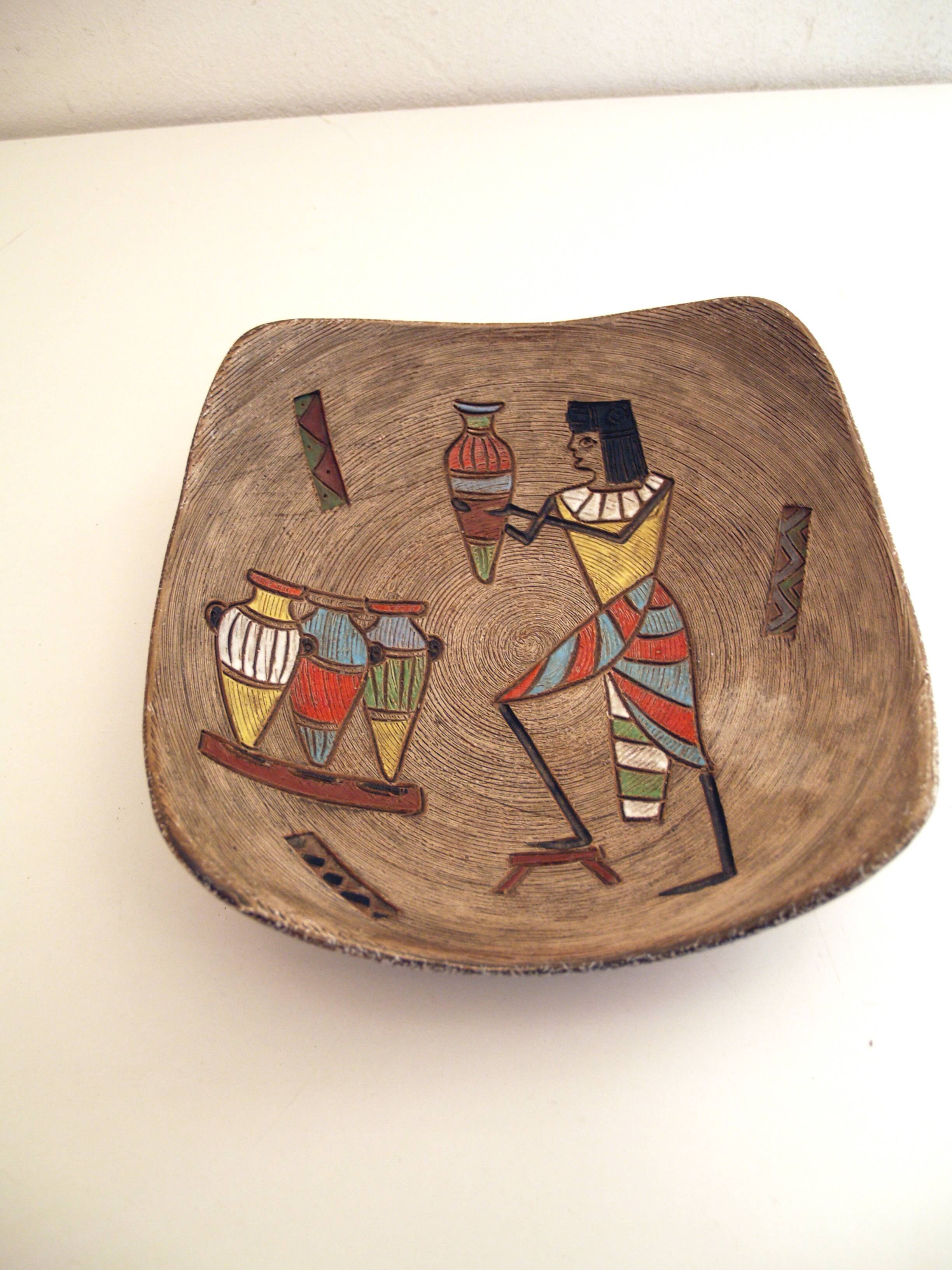Assiette poterie italienne, Fratelli Fanciullacci