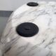 Table basse vintage de Osvaldo Borsani pour Tecno 1970