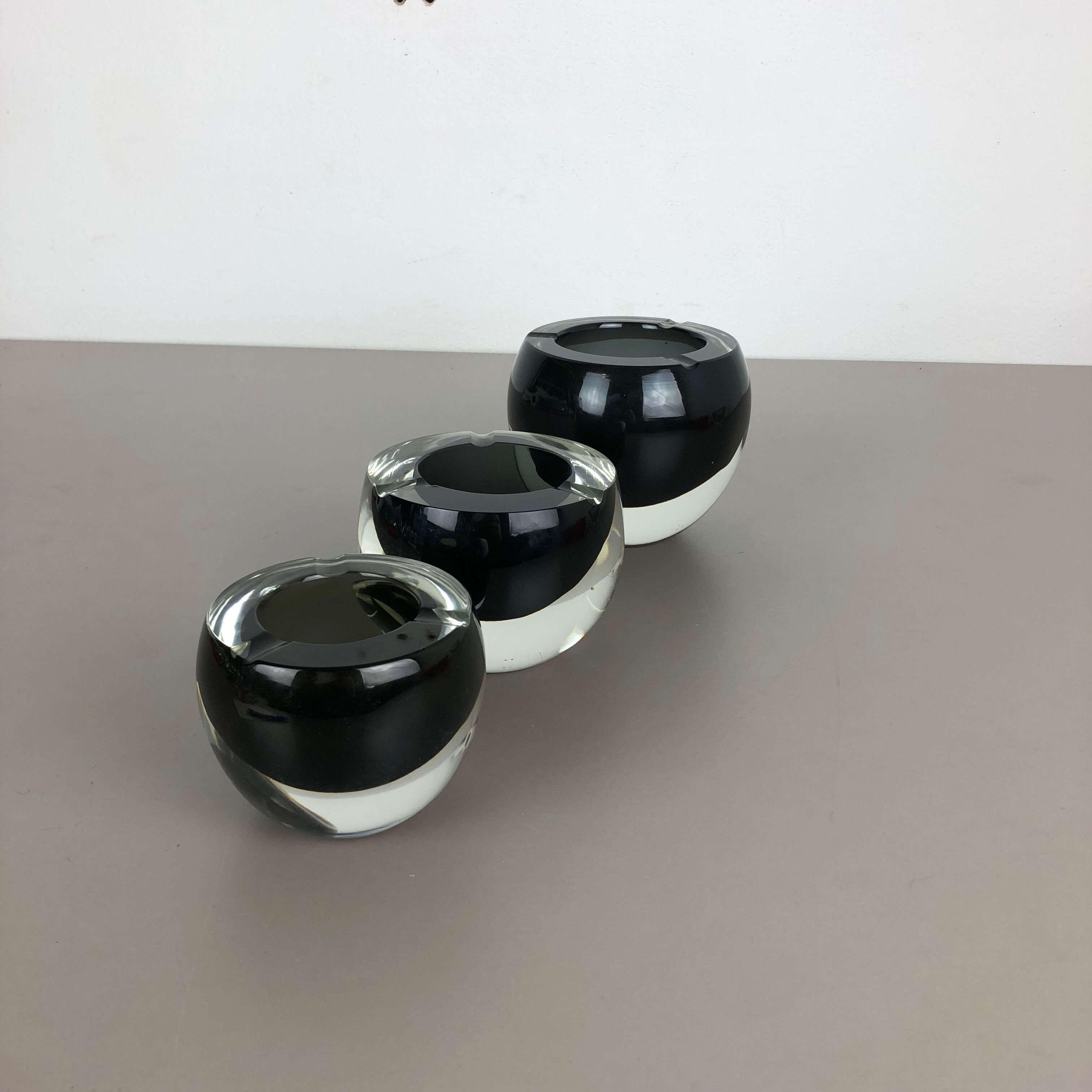 Murano glass ashtrays by Antonio da Ros, Cenedese, 1960s