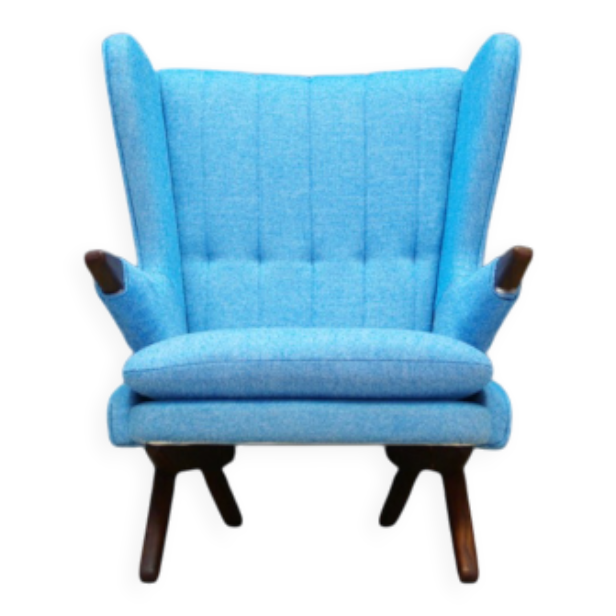 Fauteuil danois en teck par Svend Skipper, années 1960