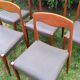 6 Scandinavian teak chairs
