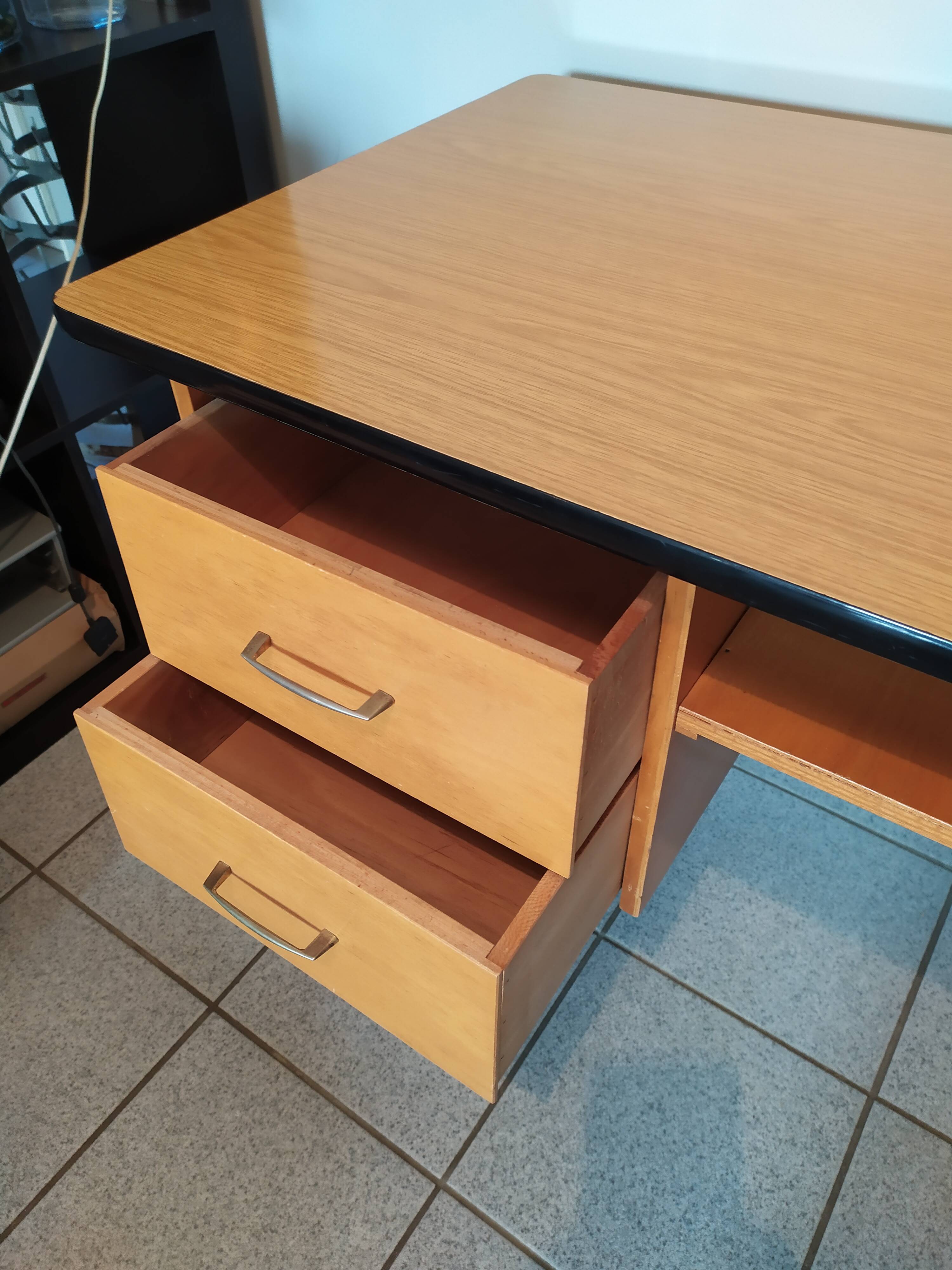 Vintage desk formica tray
