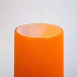 Orange Murano glass vase by Carlo Moretti, Italy, 1960s