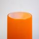 Orange Murano glass vase by Carlo Moretti, Italy, 1960s