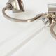 Chandelier en acier et altuglas 1970 vintage