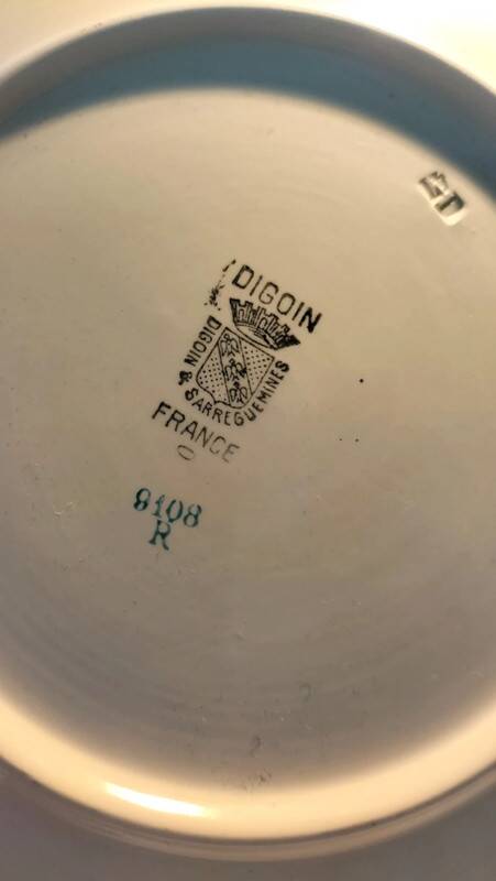 Plat Digoin Sarreguemines