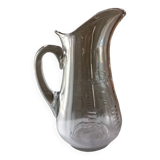 Carafe en verre soufflé