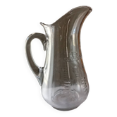 Carafe en verre soufflé