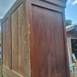 Pine wardrobe, France 19th century.