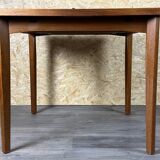 60s 70s teak dining table by Burchardt-Nielsen Made in Denmark