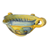 Soup tureen / Vintage ceramic Vallauris – Jean-François Daniel – Condition