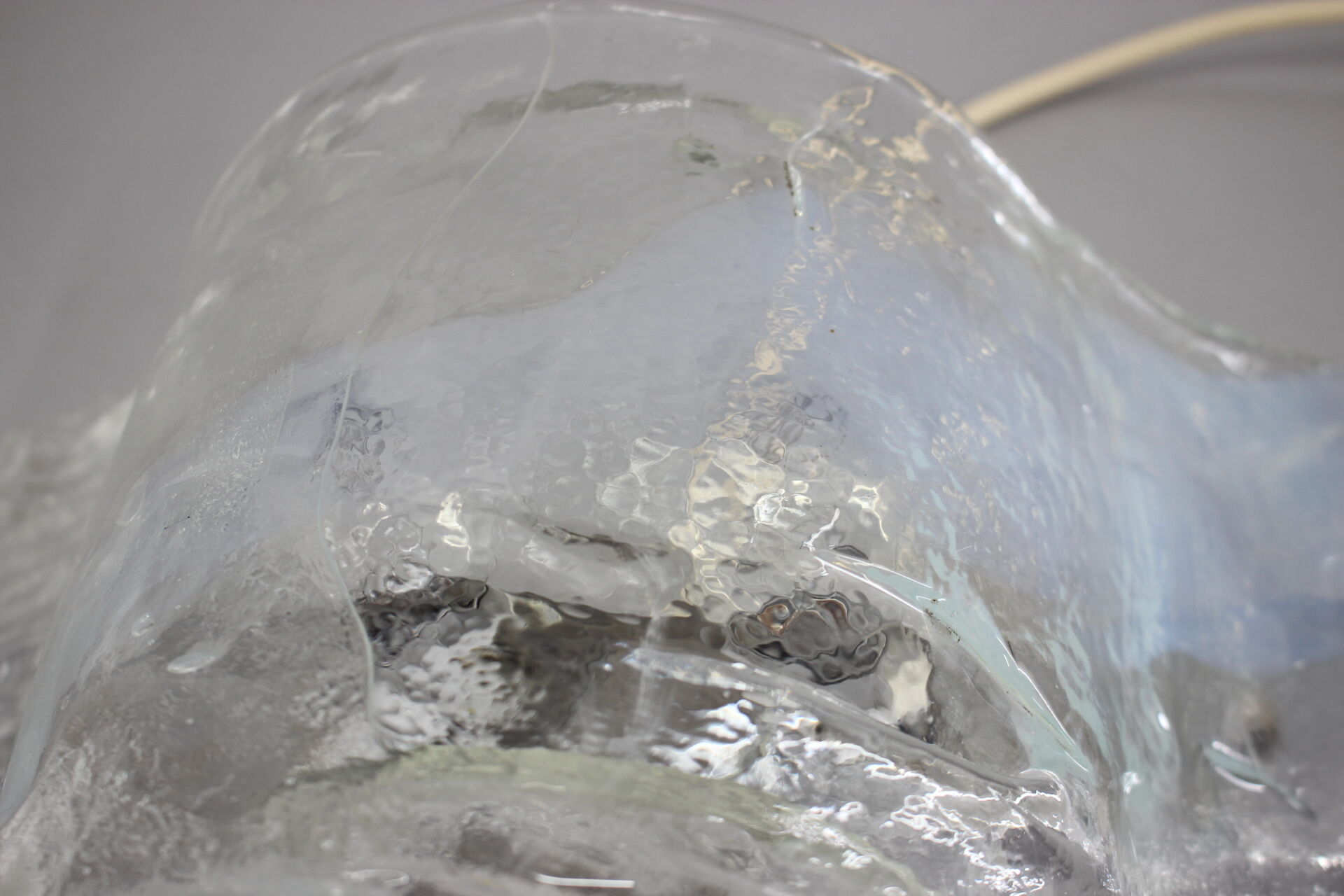 1970s Murano Glass Wall Lamp, Italy