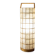 1960s lamp made of Capiz shell.