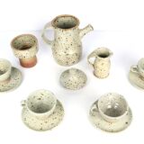 Coffee service Tiffoche Gustave 1970