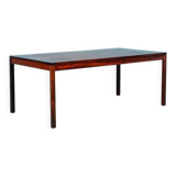 Renovated vintage Scandinavian coffee table, mid-century modern table.