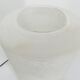 Lampe de table vintage tripode bois et verre 1950 France