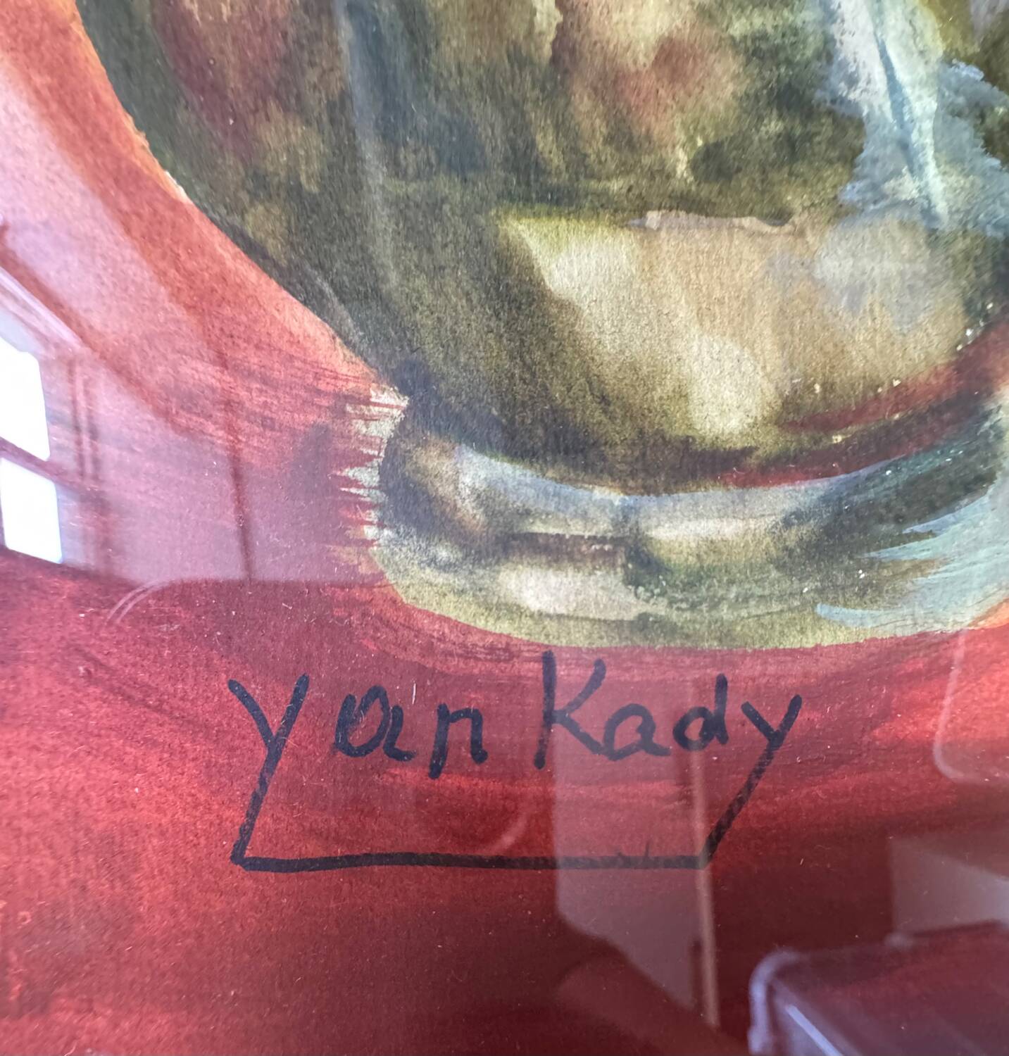 Still life with poppies, signed 20th century