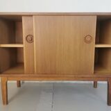 Danish sideboard, sliding doors, in oak
