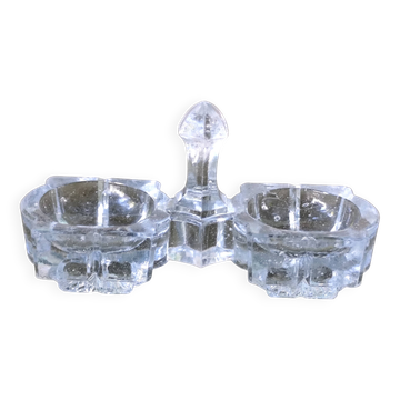 Ancien saleron en verre