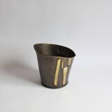 Modernist copper cachepot, 1950s.
