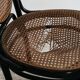 Dining set with 6 vintage chairs from the 1950s, Sautto & Liberale.