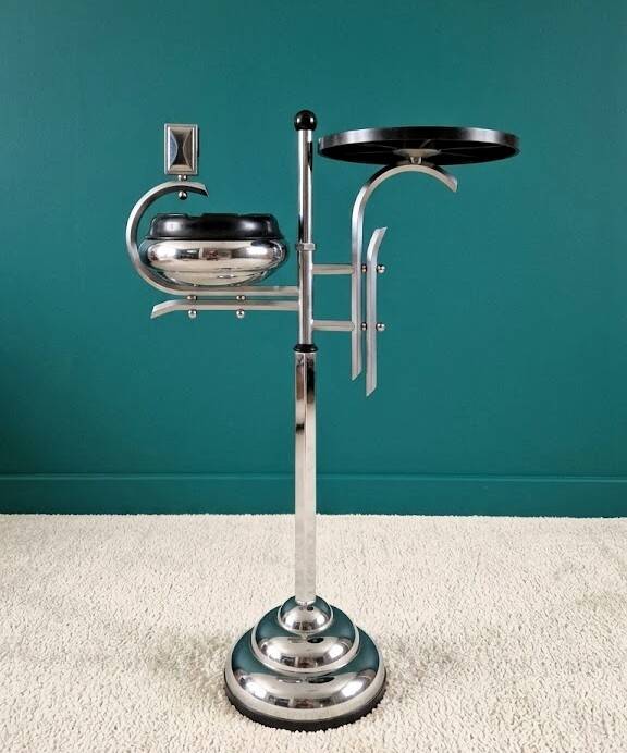 smoker's stand Art Deco by Demeyere
