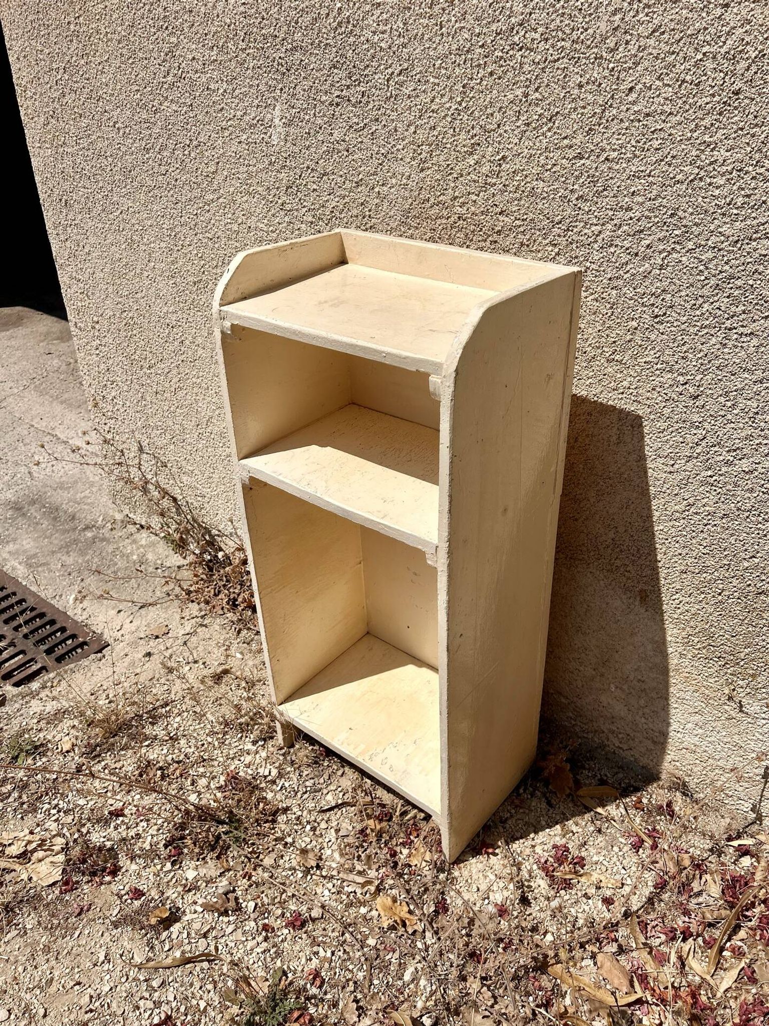Vintage shelving units