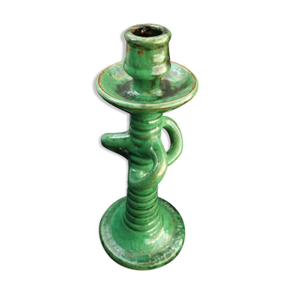 Terracotta candlestick