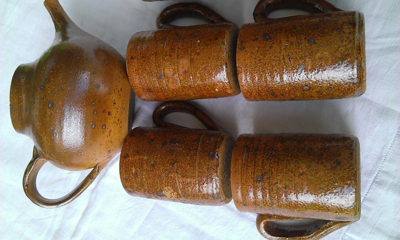 Charles Gaudry's sandstone teapot, Saint Amand sandstone of Puysaye