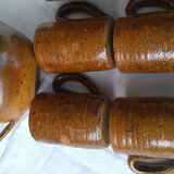 Charles Gaudry's sandstone teapot, Saint Amand sandstone of Puysaye