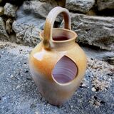 Vase enamelled sandstone