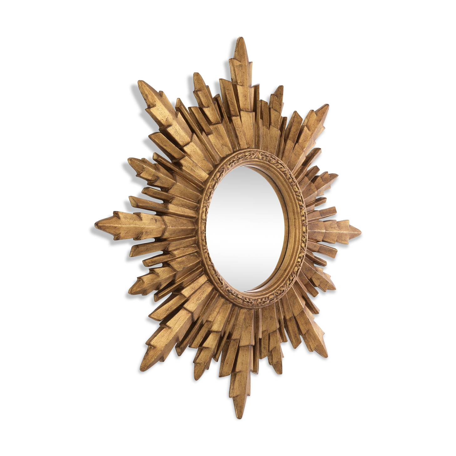 Golden witch eye mirror form sun diameter 70cm