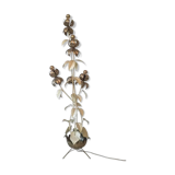 Gilded flower floor lamp,1960s-1970s