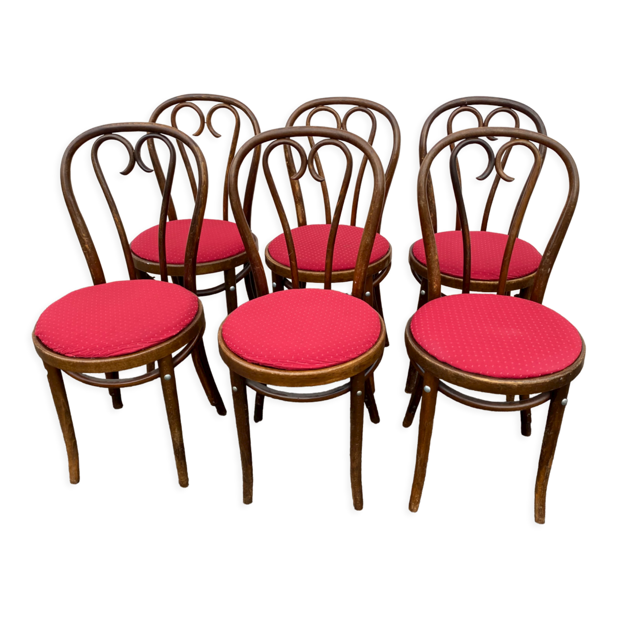 Set of 6 restaurant chairs