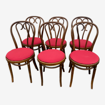 Set de 6 chaises de restaurant