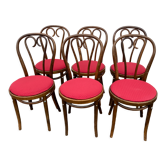 Set de 6 chaises de restaurant