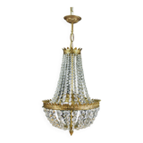 Hot air balloon suspension, tassels