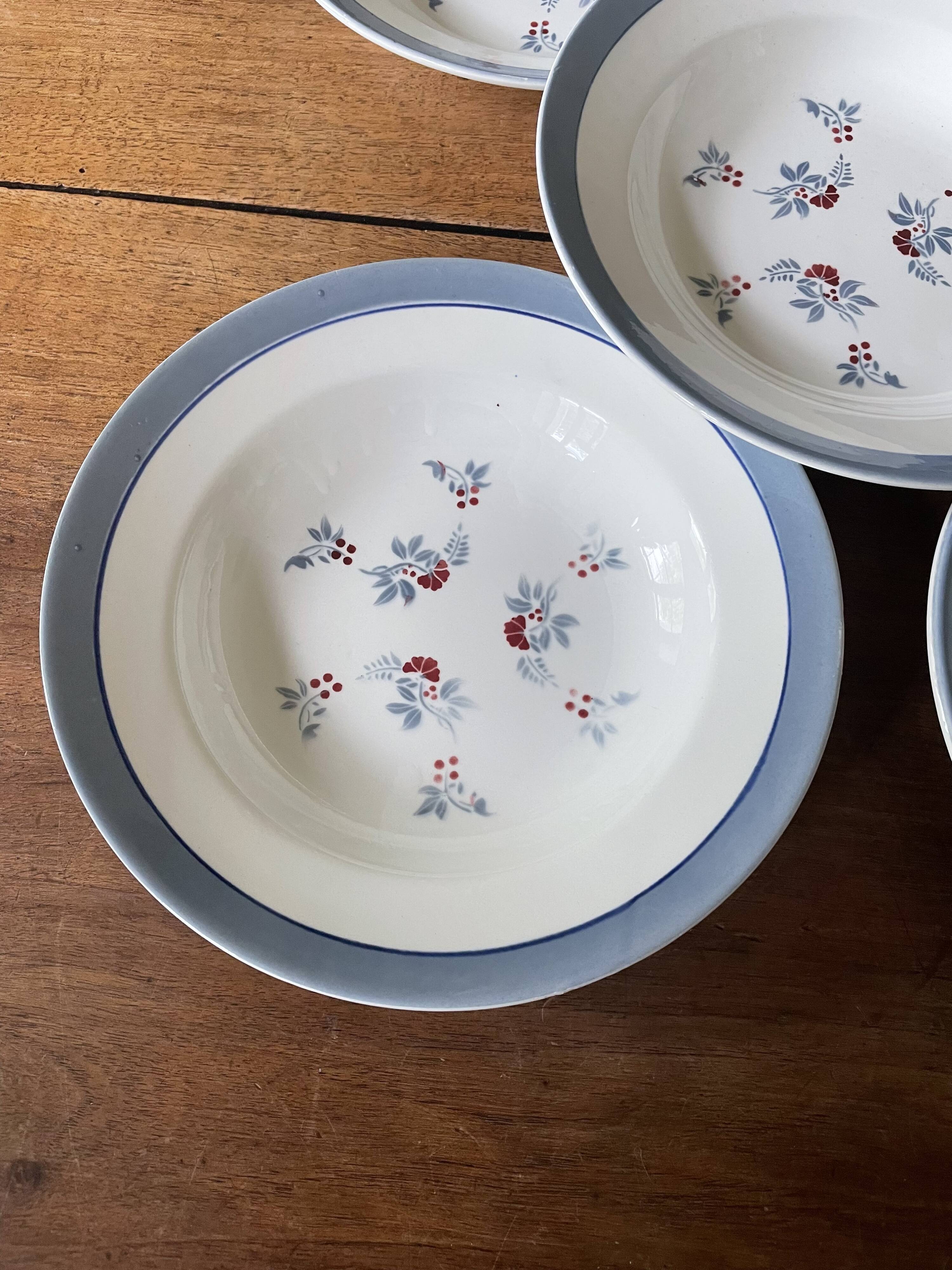 Hollow plates Fenal Frères model Marly