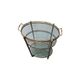 Vintage French Brass Serving Trolley, 1960s